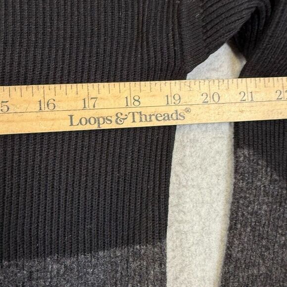 Lululemon Restful Intention Sweater Size S Black Heathered Core Dark Grey 25632 - Picture 7 of 8